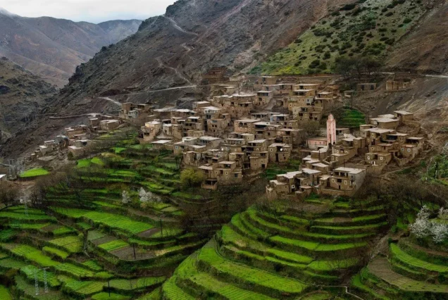 Berber Farming and pottery in Ourika